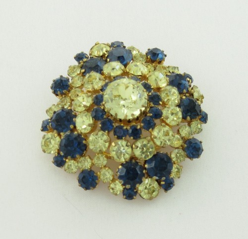 Vintage midnight blue jonquil - blue,