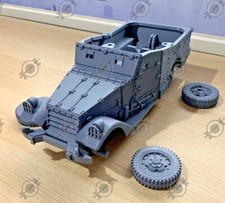 WW2 USA M3 SCOUT CAR, 3D