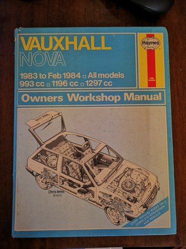 Haynes vauxhall nova - haynes,