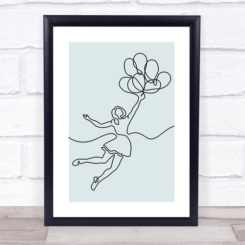 Block colour line art lady - block,