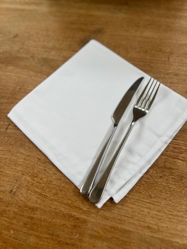 10x napkins white 40x40cm - white,,