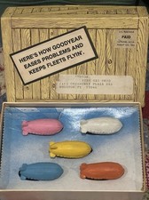 Vintage Goodyear Blimp Erasers
