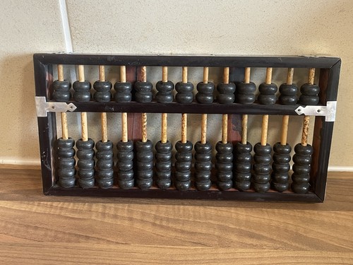 Vintage chinese wooden - vintage, abacus