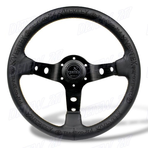 Black deep dish car - 13'',