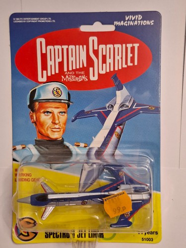 Captain scarlet spectrum jet - scarlet,