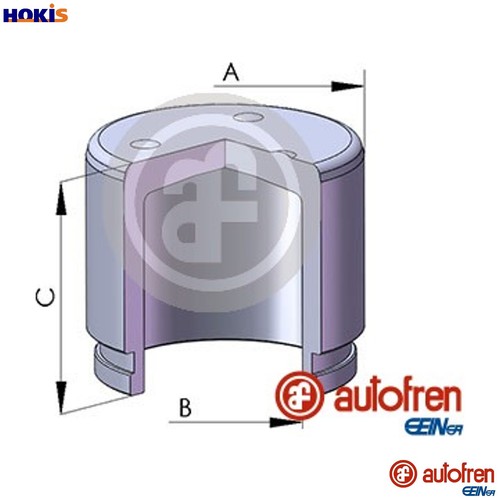 Piston brake caliper d025336 - brake,