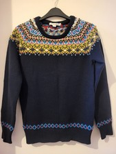 Boden Blue Multi Fairisle