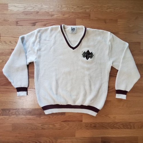 Vintage knit golf sweater - golf, lee