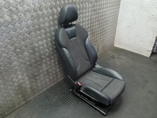 AUDI A3 SEAT FRONT LEFT HALF LEATHER S LINE HEATED MK3 8V 2012 - 2020