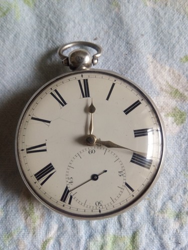 1830 silver fusee pocket - 1830, watch
