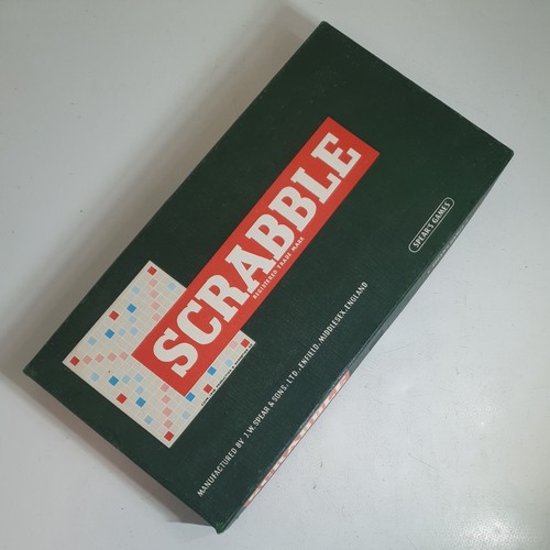Vintage scrabble board game - "scrabble",