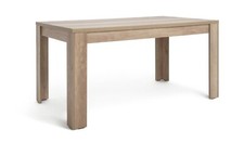 Preston 6 Seater Dining Table Natural Modern Style For Home Kitchen