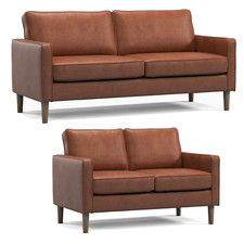 Bexhill Tan Faux Leather