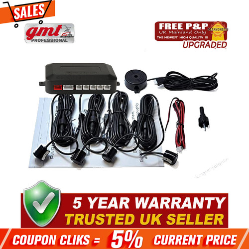 Black parking sensors car - sensors,