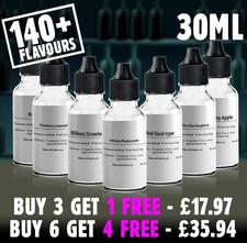 30ml E Liquid Flavour