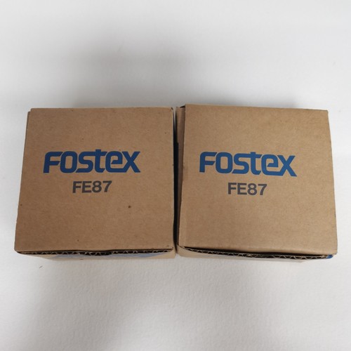 Fostex fe87 full range - fostex,