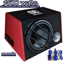 Big power 1500w - 12", amplified
