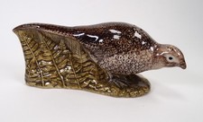 Quail Ceramics Pottery Collectable Female Pheasant Pepper Pot Shaker Game Bird