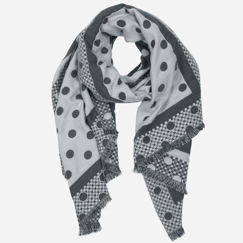 Beautiful grey reversible dot - beautiful,
