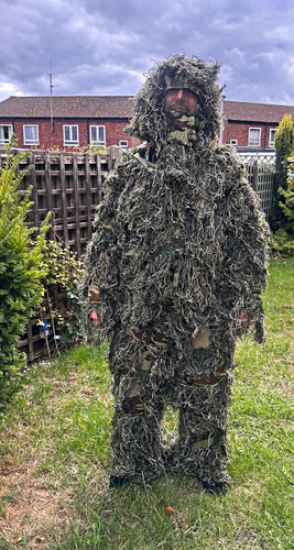 Woodland camouflage ghillie - camouflage,