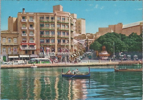Malta postcard a shopping - malta,