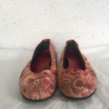 Kokua Red Pink Leather Floral