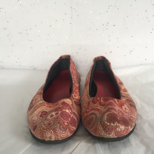 Kokua red pink - leather, floral