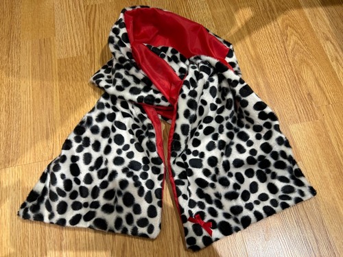 Dalmation faux fur - dalmation, scarf