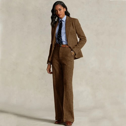 Women herringbone suit - women's,