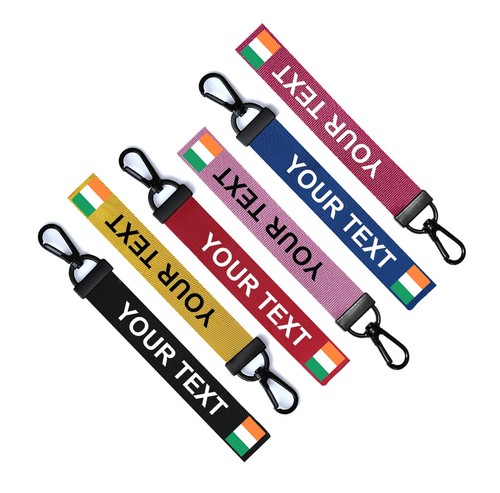 Personalised irish flag key - personalised,