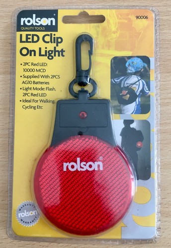 Rolson led clip light cycle - light,