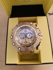 Invicta 52mm Gold Subaqua Noma