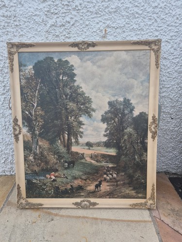 Vintage framed print - framed, john