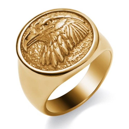 Mens gold tone - mens, ring
