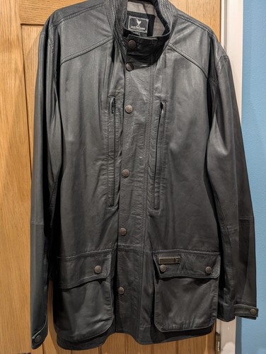 Leather jacket large xl - large,