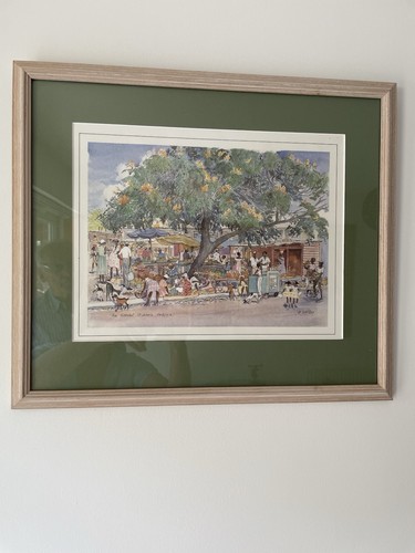 Walker watercolour print - watercolour,
