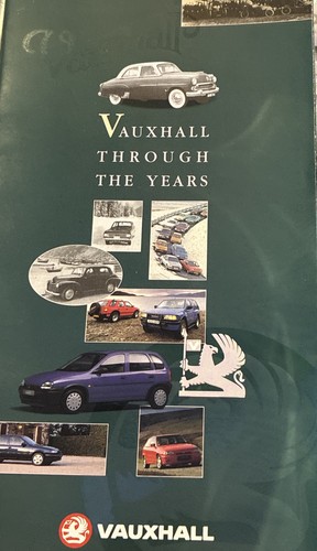 Vauxhall through the - the, years
