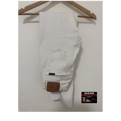 Nudie jeans white denim skinny - nudie,