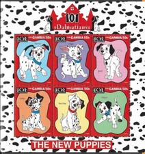 DISNEY STAMPS SPECIAL SHEET "