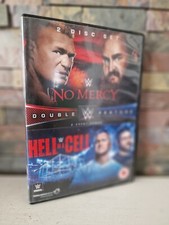 WWE No Mercy & Hell in a Cell 2017 DVD -  UK, region 2.