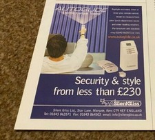 INT3 ADVERT 6X5 SILENT GLISS AUTOGLIDE ELECTRIC CURTAIN TRACKS