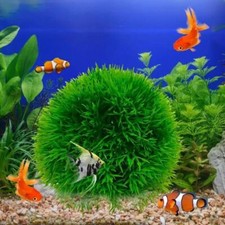 Artificial Plastic Plants Water Grass Balls Fish Tank Aquarium Plant Balls UK