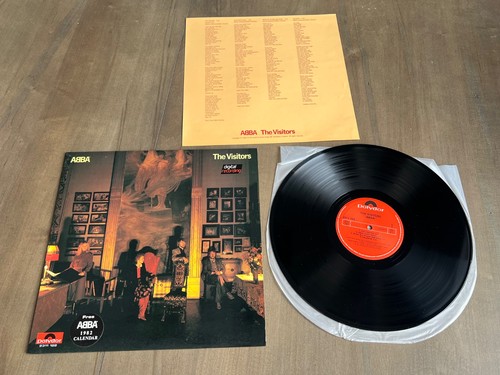 Abba the visitors vinyl - abba, lp