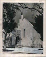 1952 Press Photo New Church &