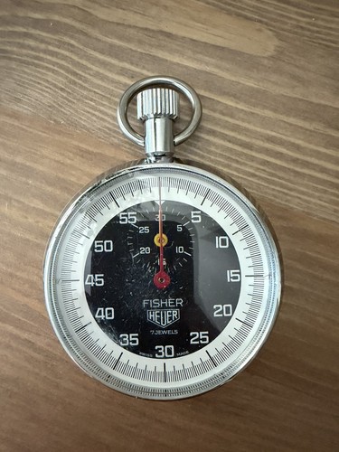 Heuer fisher trackstar swiss - heuer,