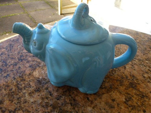 Elephant tea pot - elephant,
