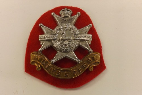 Military badge notts and - military,