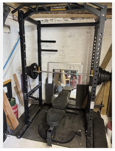 Powertec workbench power rack - workbench,