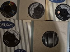 Johnny Burnette.plus Dorsey Burnette  45rpm.1960s.5 Records.Rock N Roll.