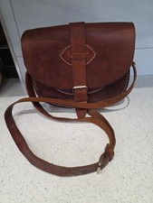 Moroccan Leather  Satchel